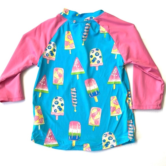 Hatley Fruity Pops Rash Guard Set, Size 5 - Picture 4 of 7